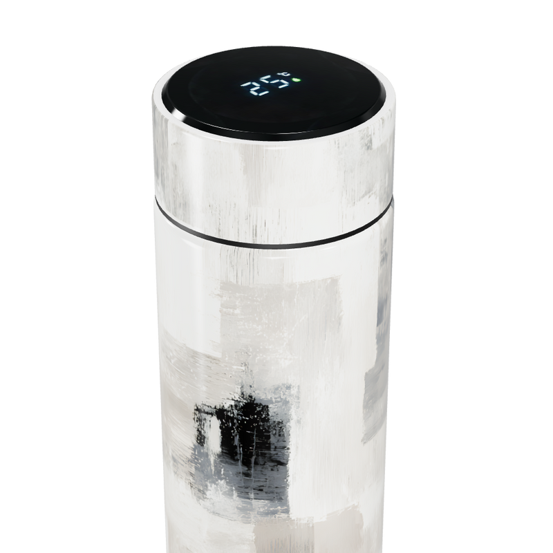 Garrafa Térmica Touch - Abstrata Aço Inox