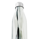 Garrafa Inox - Prata com Estampa Abstrata