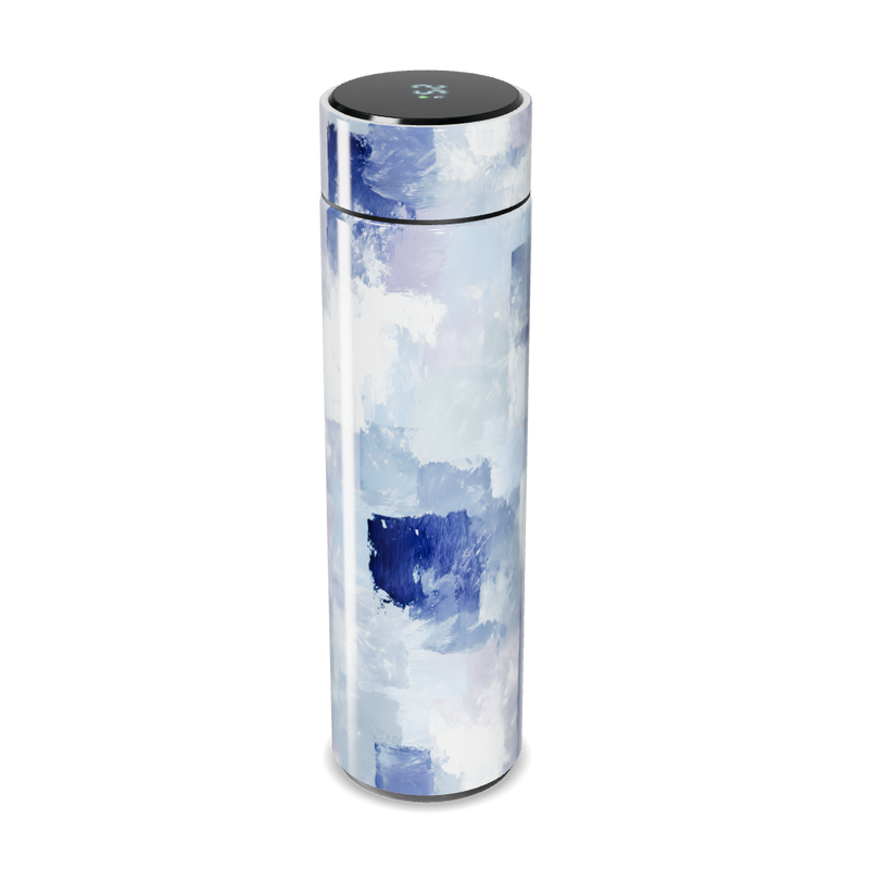 Garrafa Térmica Touch - Azul Abstrato