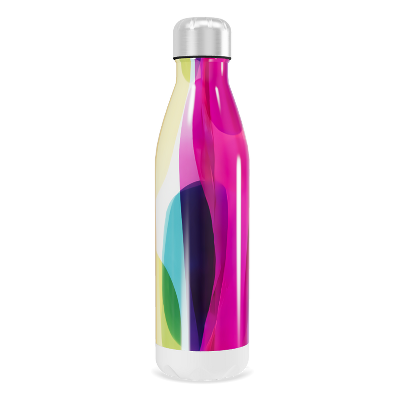 Garrafa Inox - Estampa Colorida