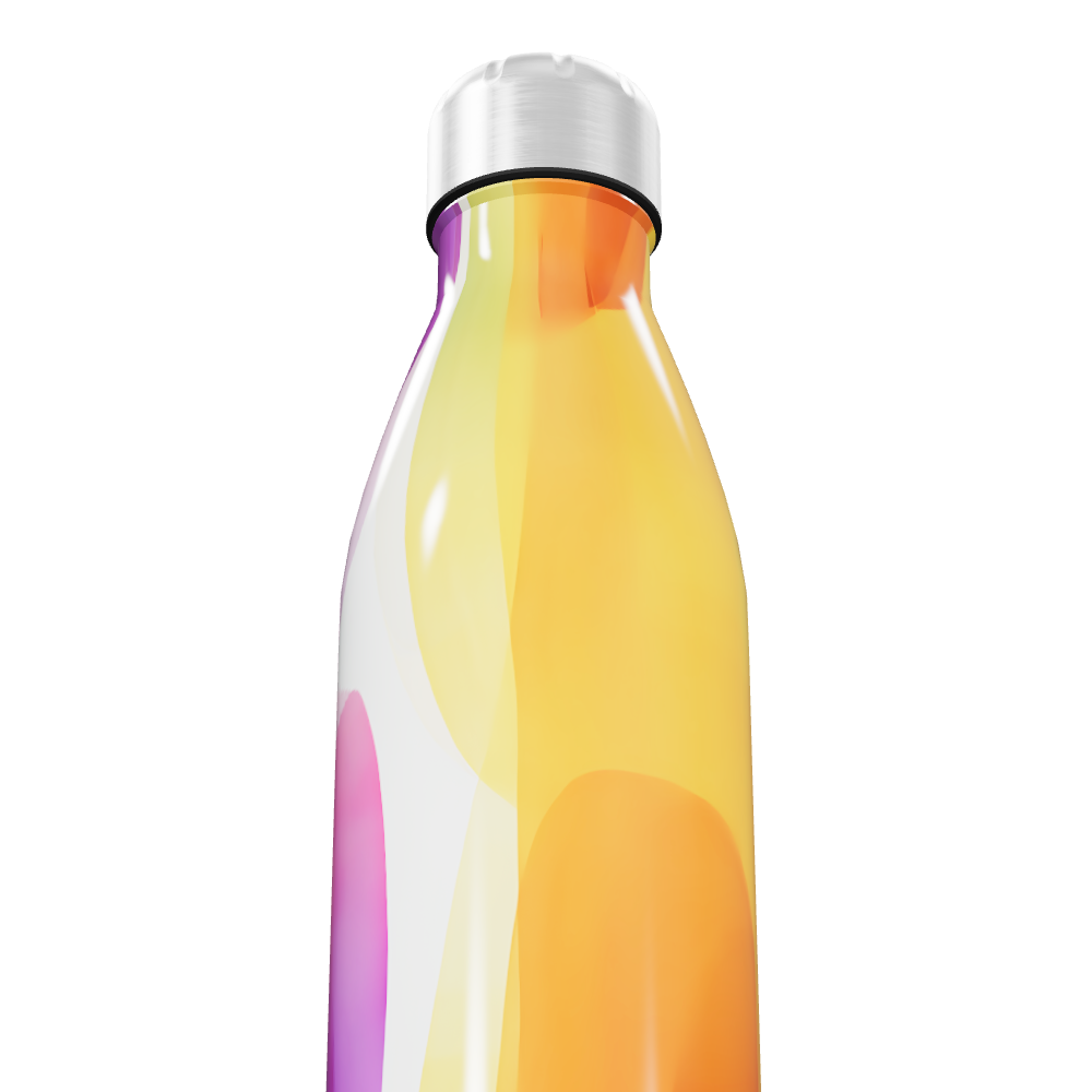 Garrafa Inox - Estampa Colorida