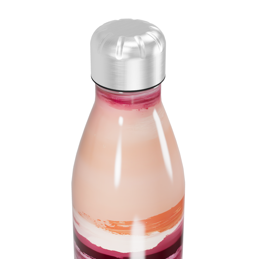 Garrafa Inox Listrada Multicolorida