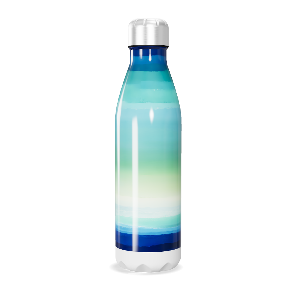 Garrafa Inox - Listrada Azul e Verde