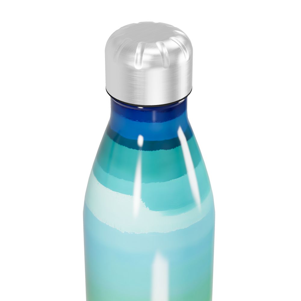 Garrafa Inox - Listrada Azul e Verde