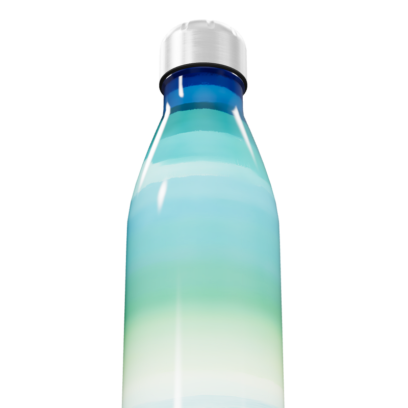 Garrafa Inox - Listrada Azul e Verde