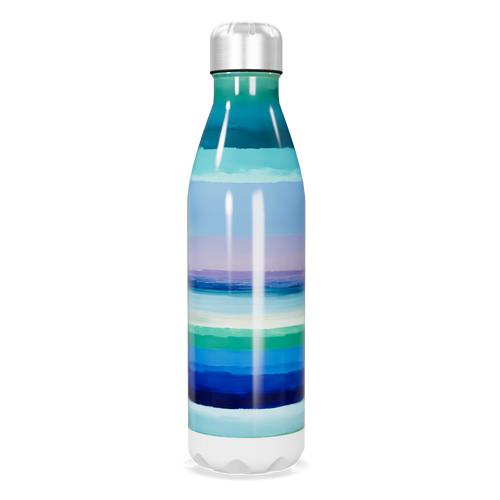 Garrafa Inox - Listras Coloridas