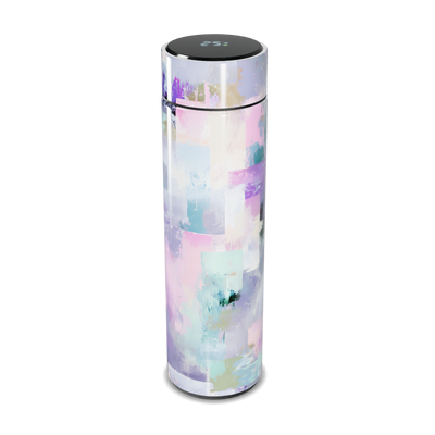 Garrafa Térmica Touch - Estampa Abstrata Colorida