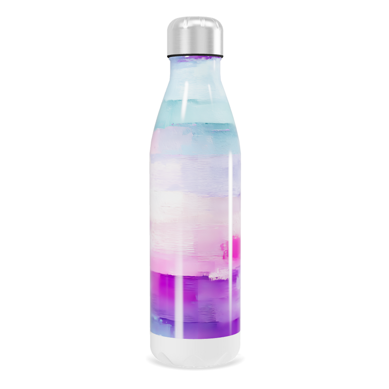 Garrafa Inox - Estampa Colorida Pastel