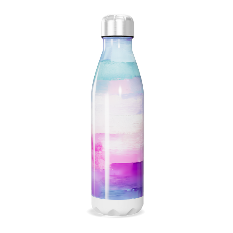 Garrafa Inox - Estampa Colorida Pastel