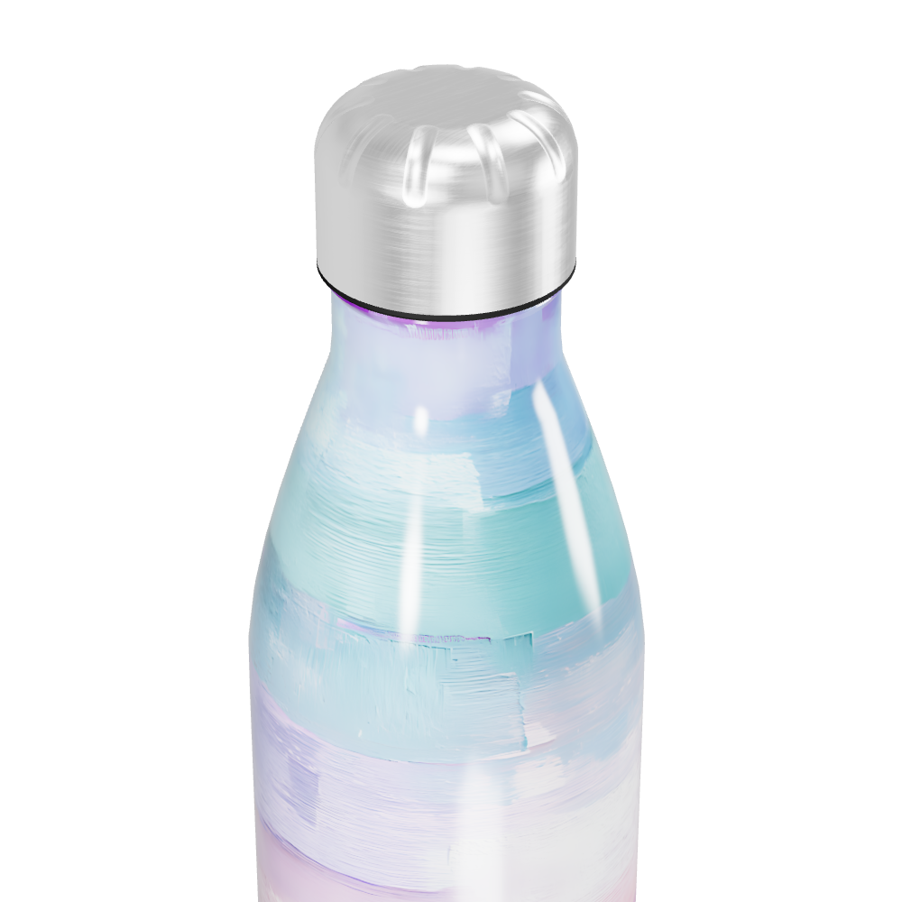 Garrafa Inox - Estampa Colorida Pastel