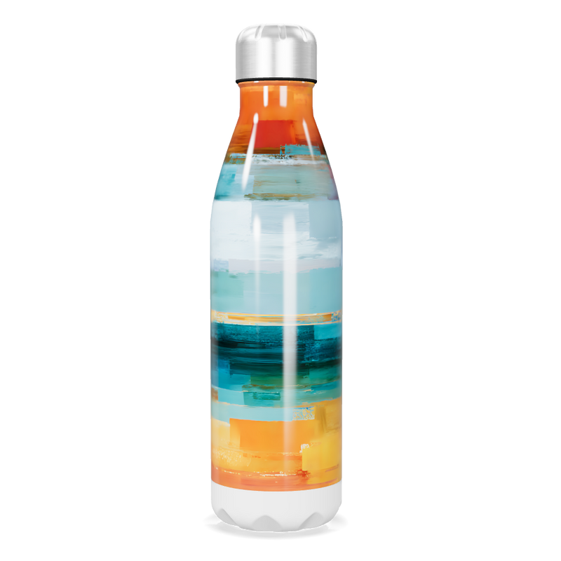 Garrafa Inox - Estampa Colorida