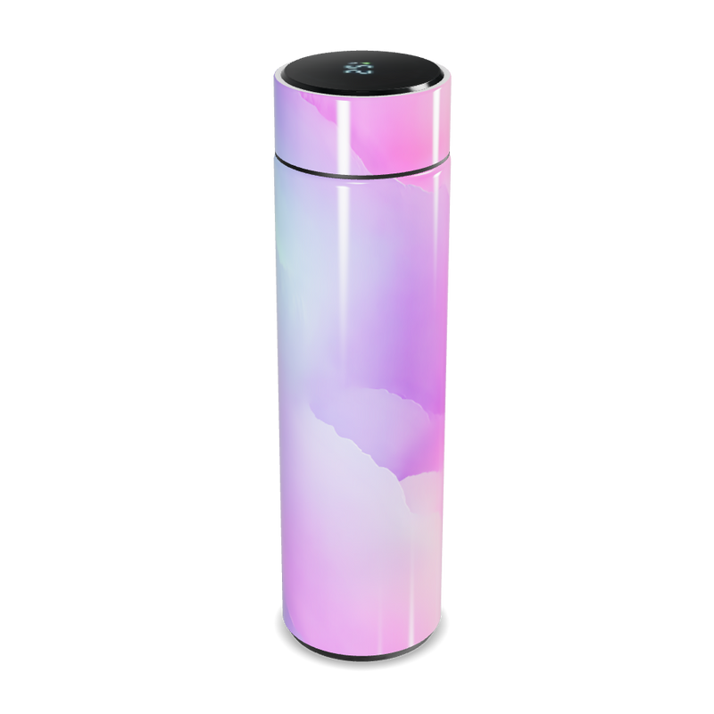 Garrafa Térmica Touch - Rosa Degradê Digital