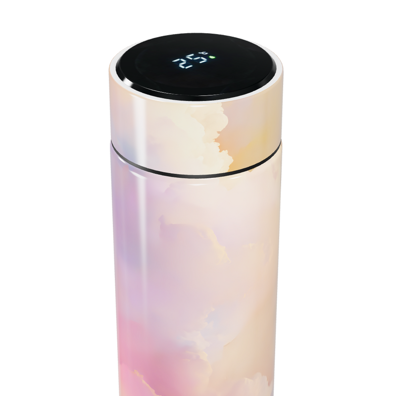 Garrafa Térmica Touch - Estampa Pastel Digital