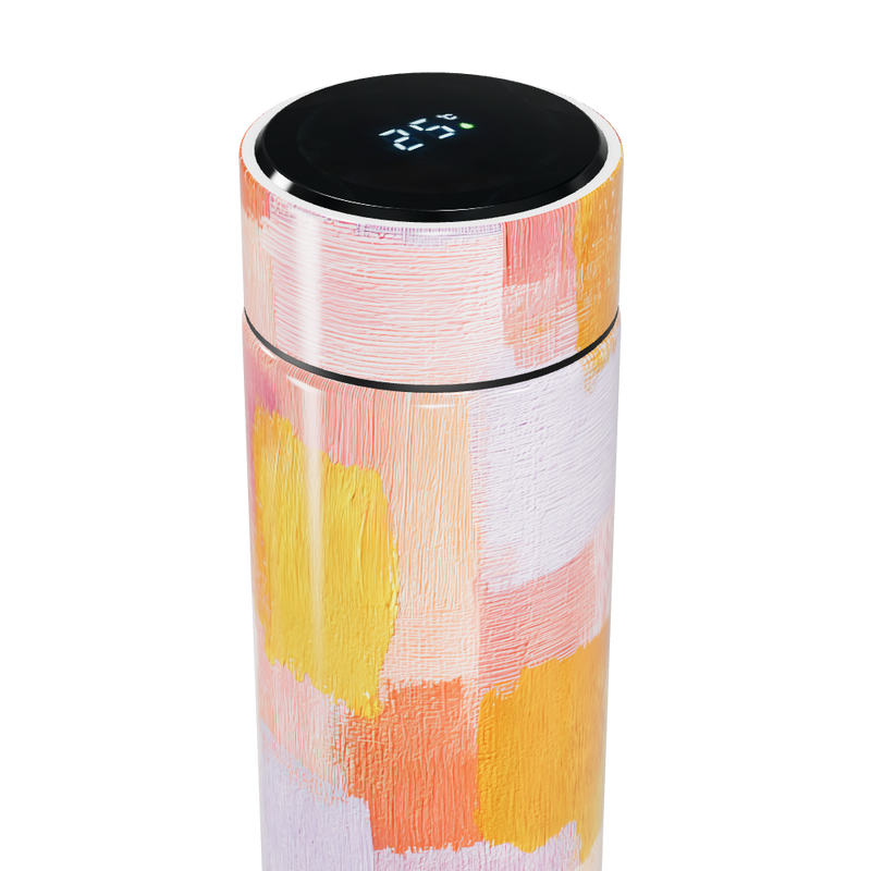 Garrafa Térmica Touch - Estampa Colorida Digital