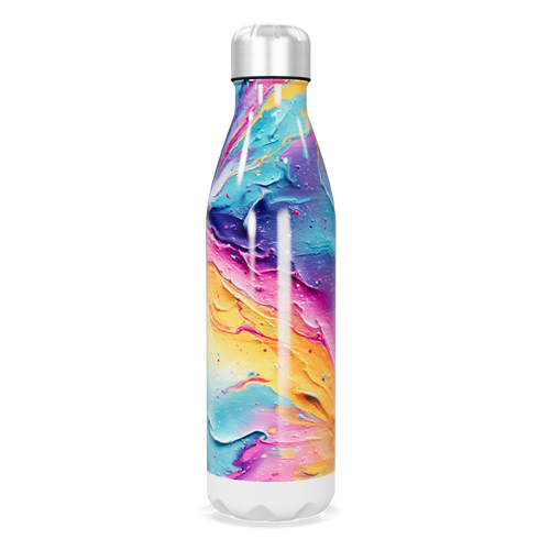 Garrafa Inox Estampada Multicolorida