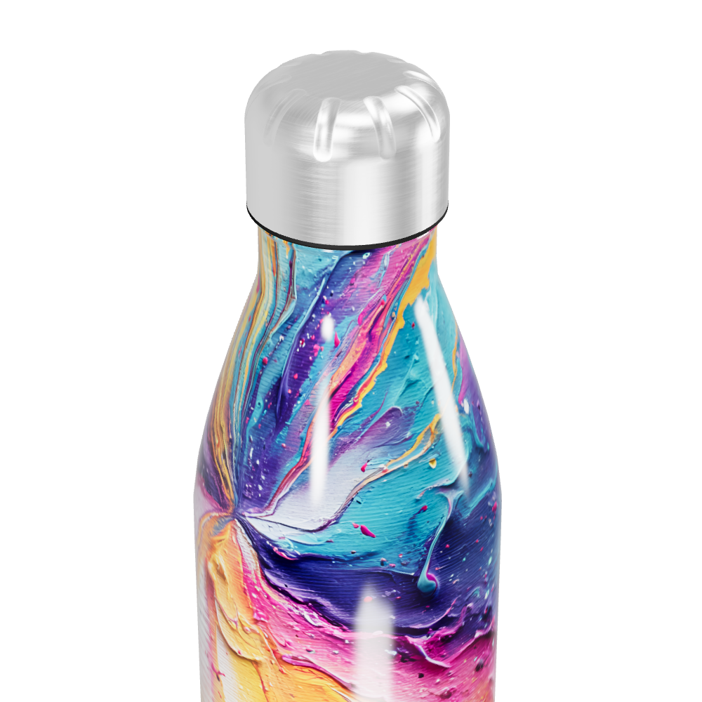 Garrafa Inox Estampada Multicolorida