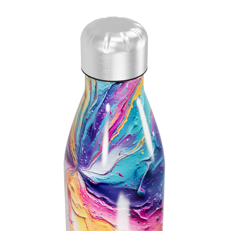 Garrafa Inox Estampada Multicolorida