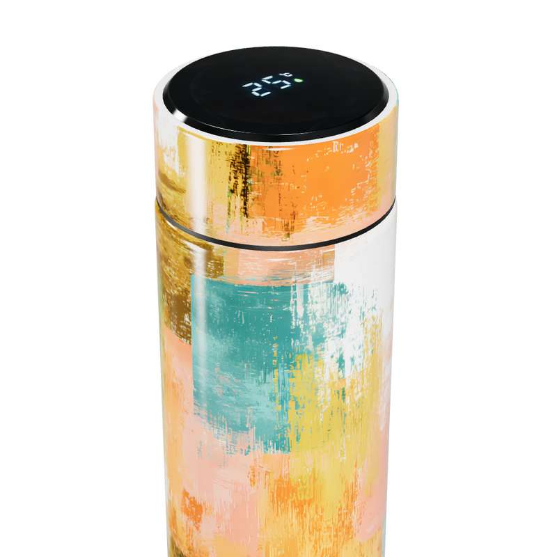 Garrafa Térmica Touch Estampa Colorida