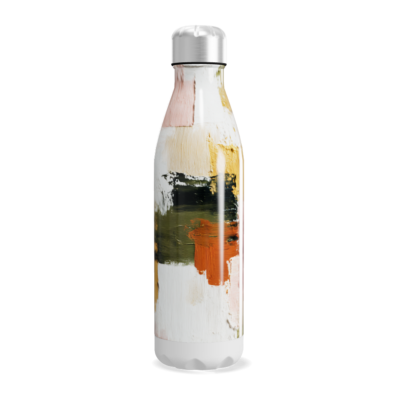 Garrafa Inox Pintura Abstrata 500ml