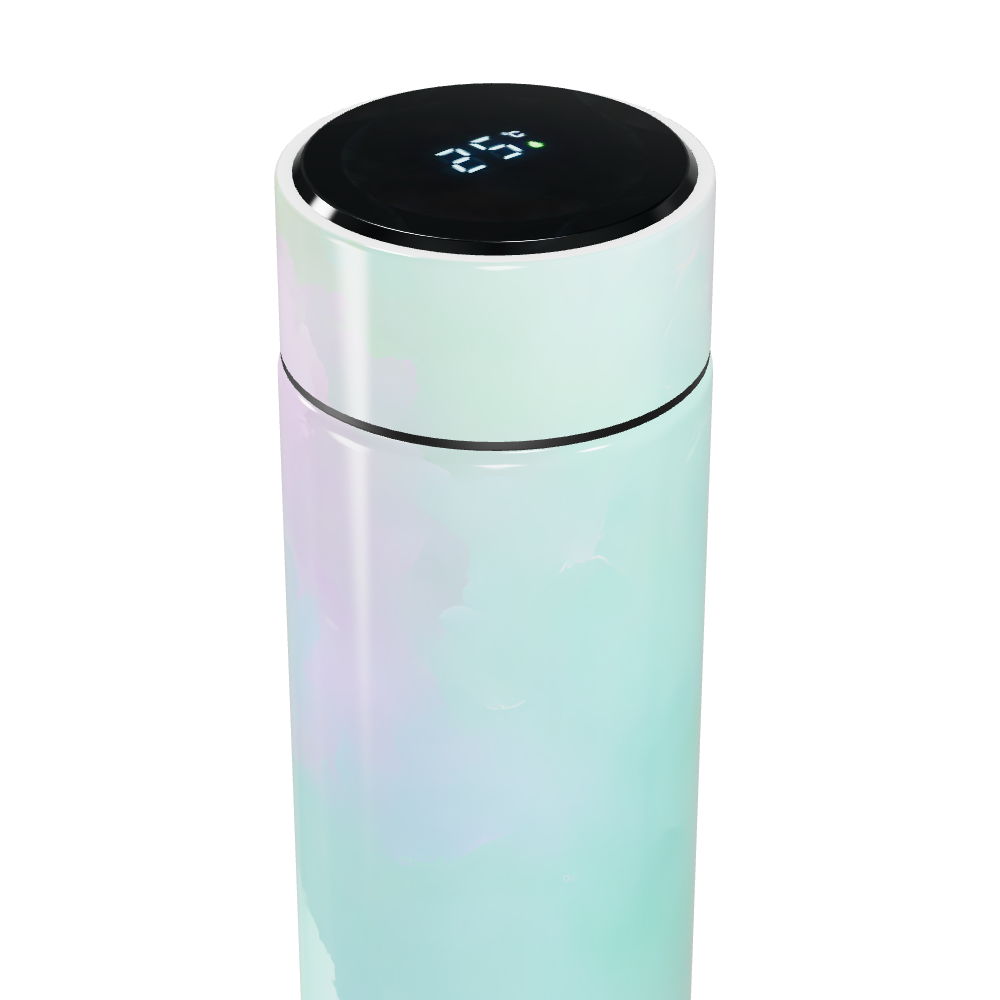 Garrafa Térmica Touch - Verde Pastel Digital