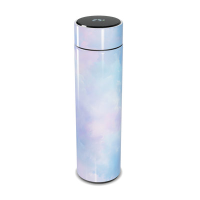 Garrafa Térmica Touch - Azul Pastel Aço Inox