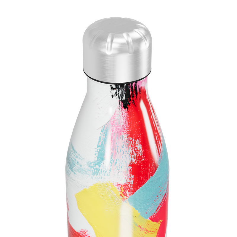 Garrafa Inox - Estampa Colorida Artística