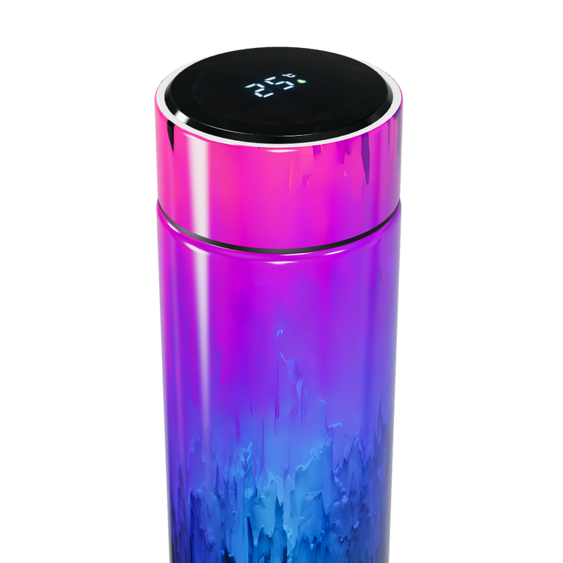 Garrafa Térmica Touch - Roxa Azul Gradient