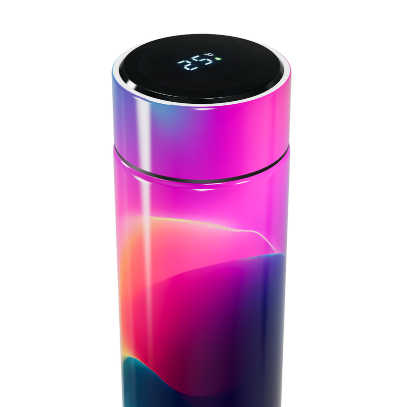 Garrafa Térmica Touch - Multicolorida Digital