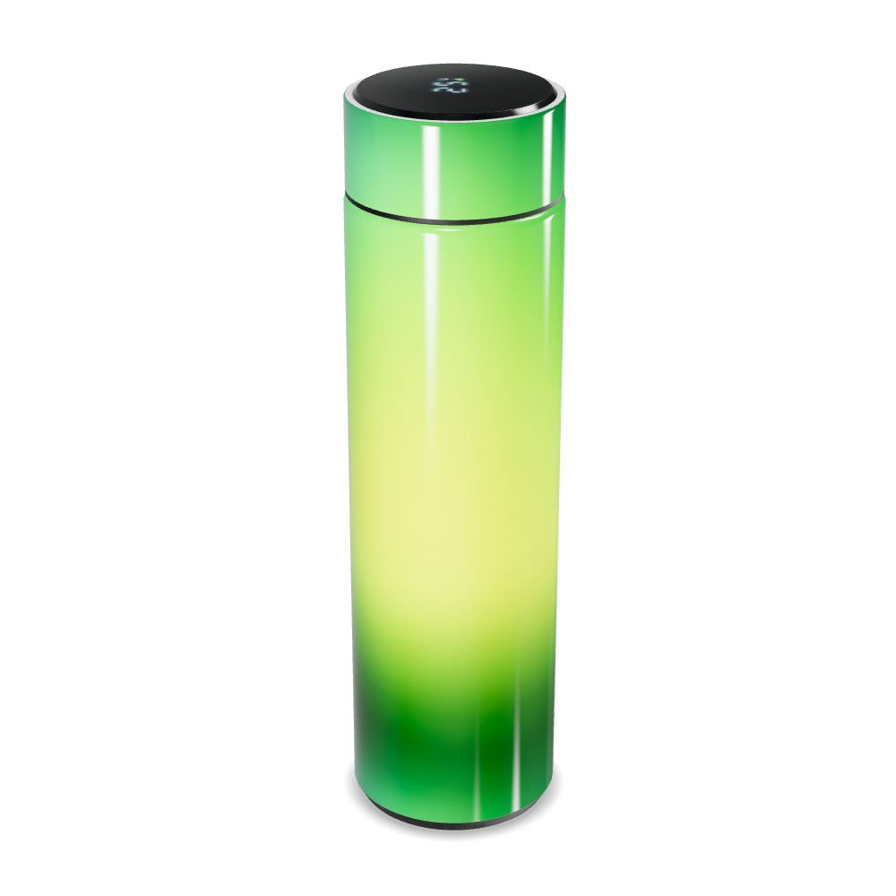 Garrafa Térmica Touch - Verde Gradiente