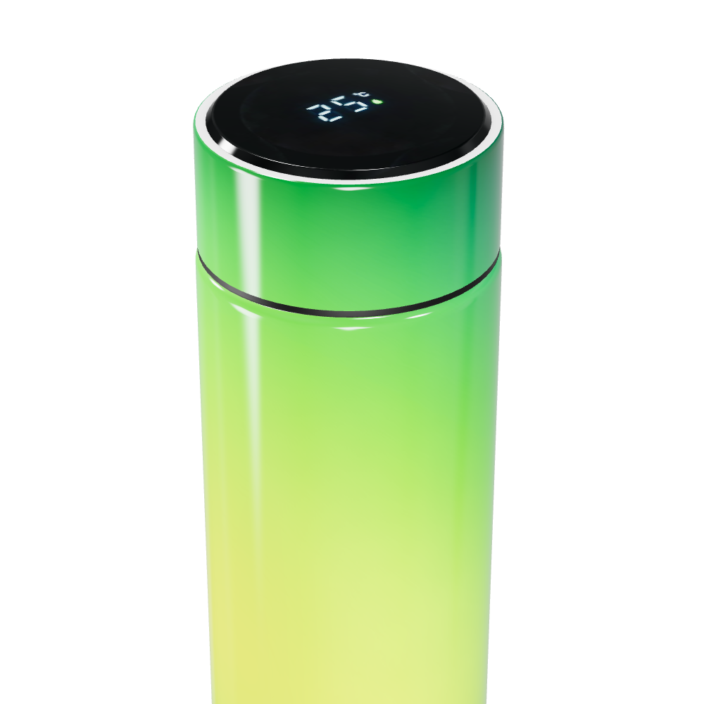 Garrafa Térmica Touch - Verde Gradiente
