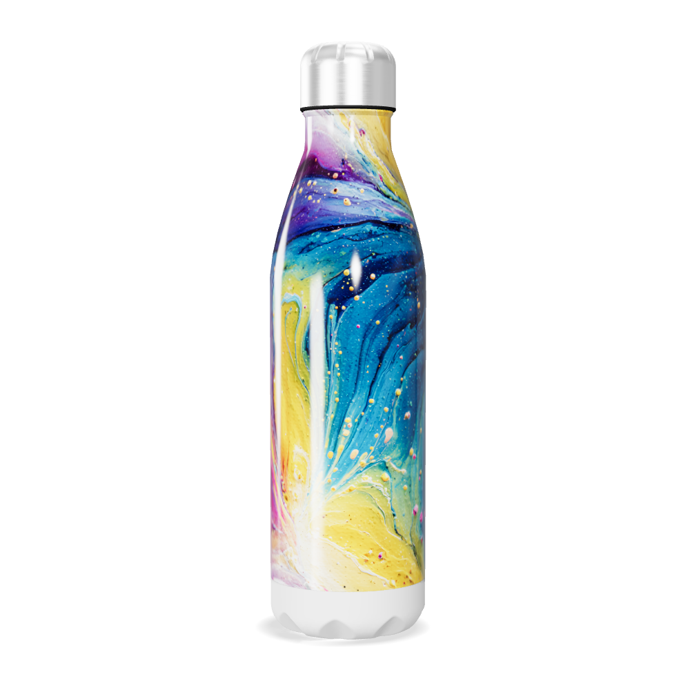 Garrafa Inox - Estampa Colorida