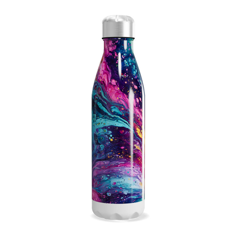 Garrafa Inox - Estampa Multicolorida