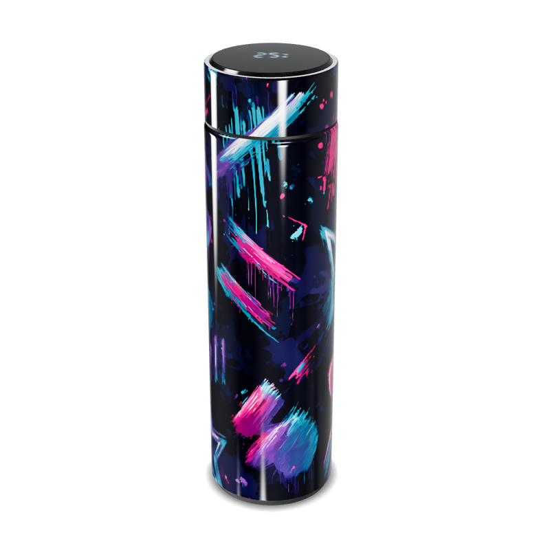 Garrafa Térmica Touch - Abstrata Colorida