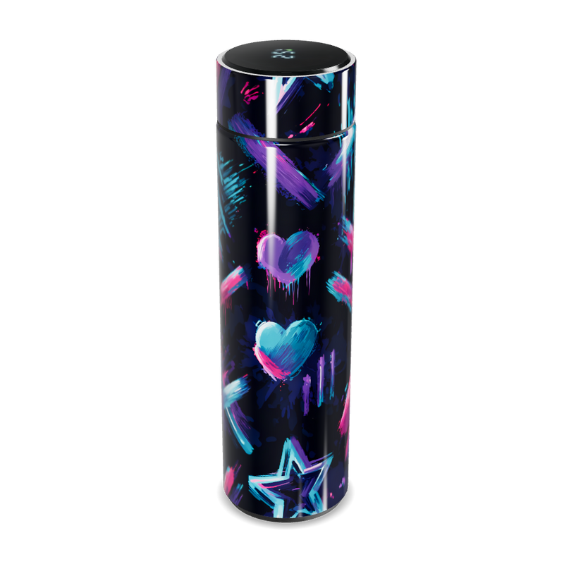 Garrafa Térmica Touch - Abstrata Colorida