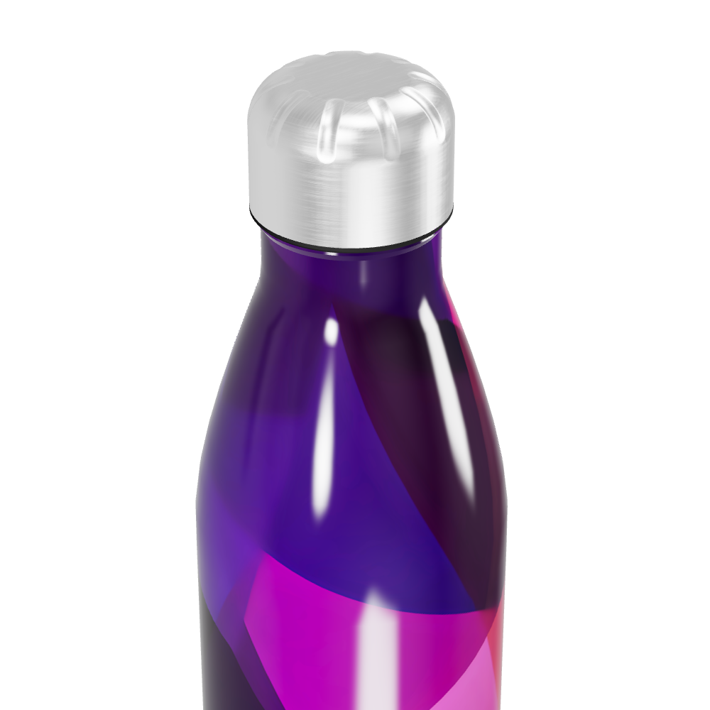 Garrafa Inox - Colorida Geométrica