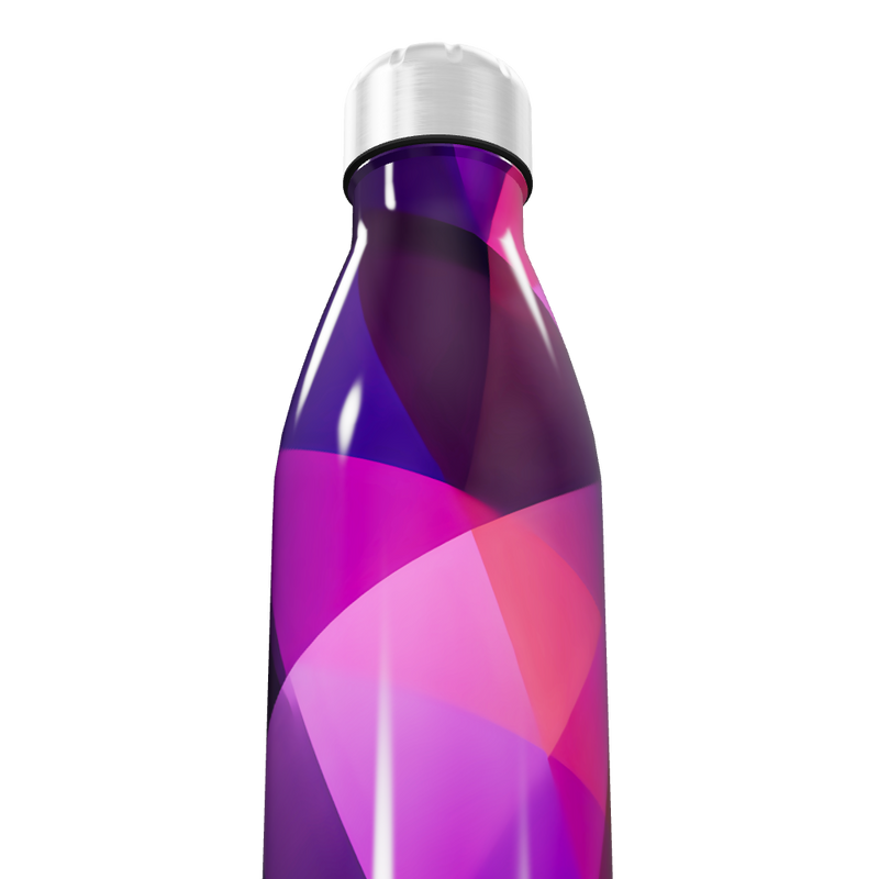 Garrafa Inox - Colorida Geométrica