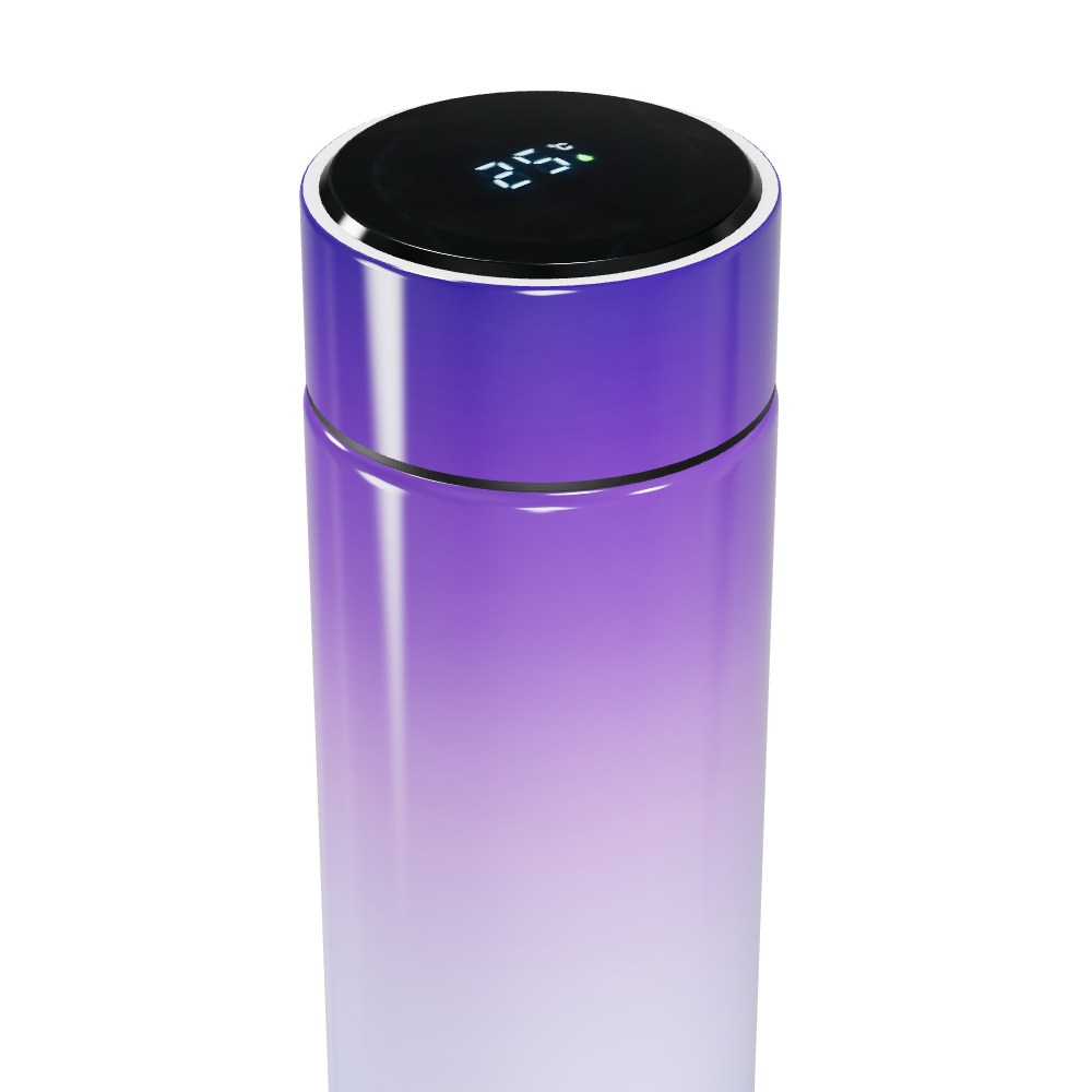 Garrafa Térmica Touch - Roxa Gradiente Digital