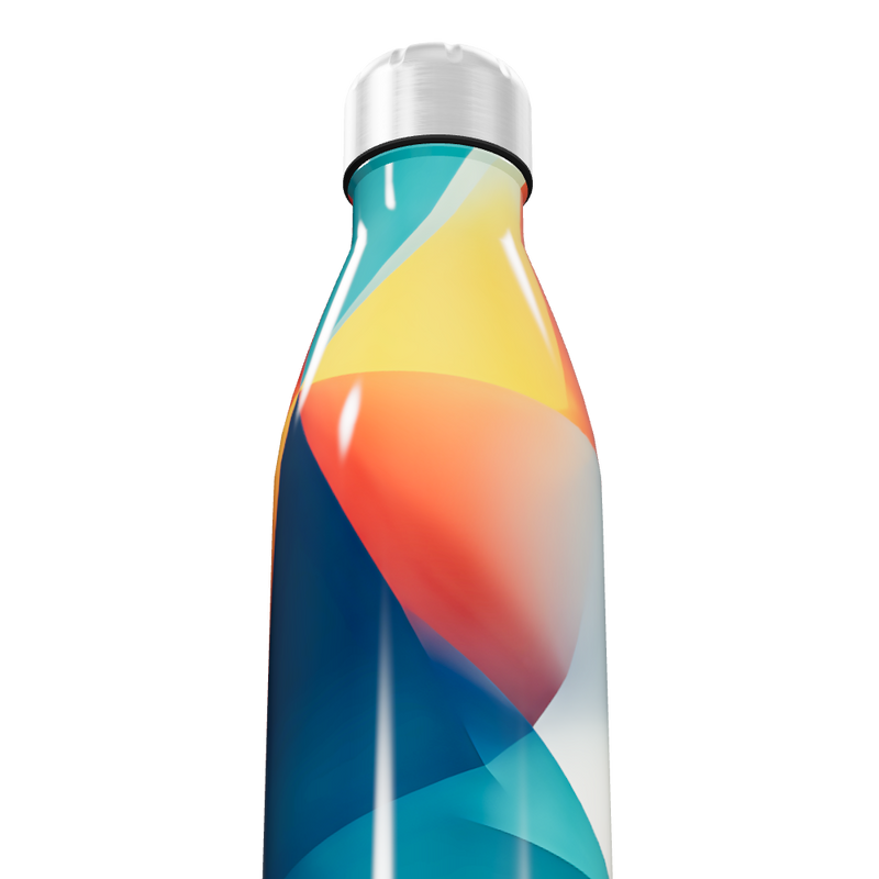 Garrafa Inox - Estampa Colorida