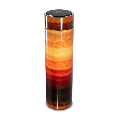 Garrafa Térmica Touch - Estampa Listrada Colorida