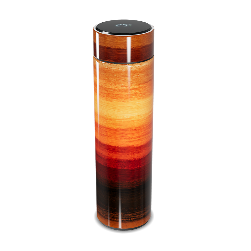 Garrafa Térmica Touch - Estampa Listrada Colorida