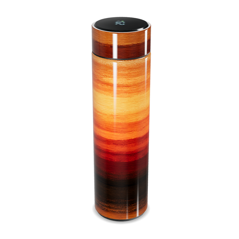 Garrafa Térmica Touch - Estampa Listrada Colorida