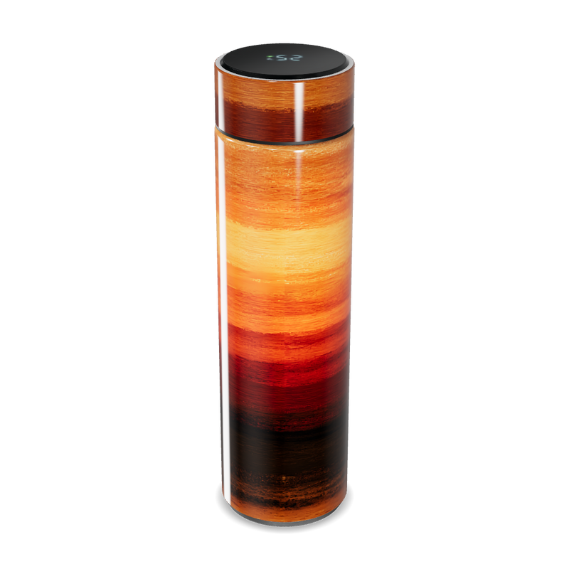 Garrafa Térmica Touch - Estampa Listrada Colorida