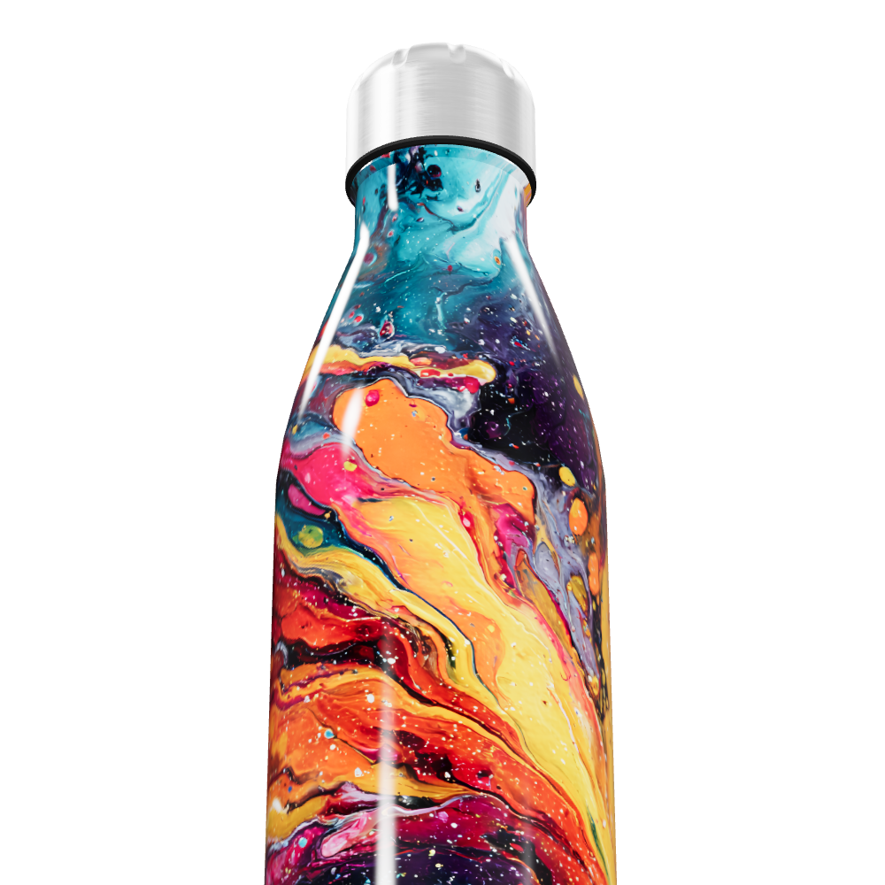 Garrafa Inox - Estampada Colorida
