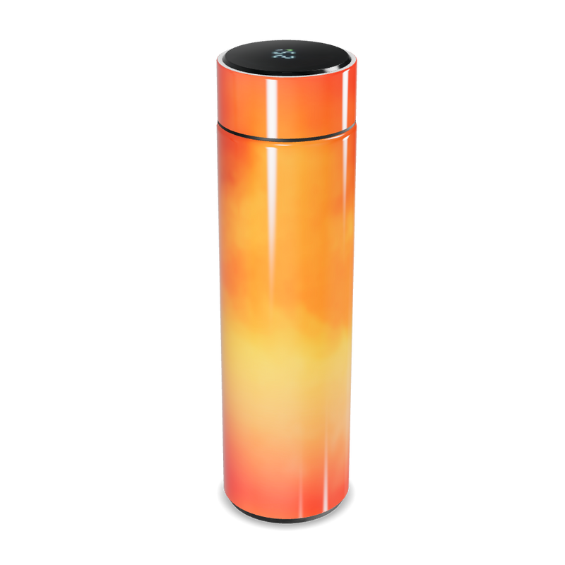 Garrafa Térmica Touch - Gradiente Laranja