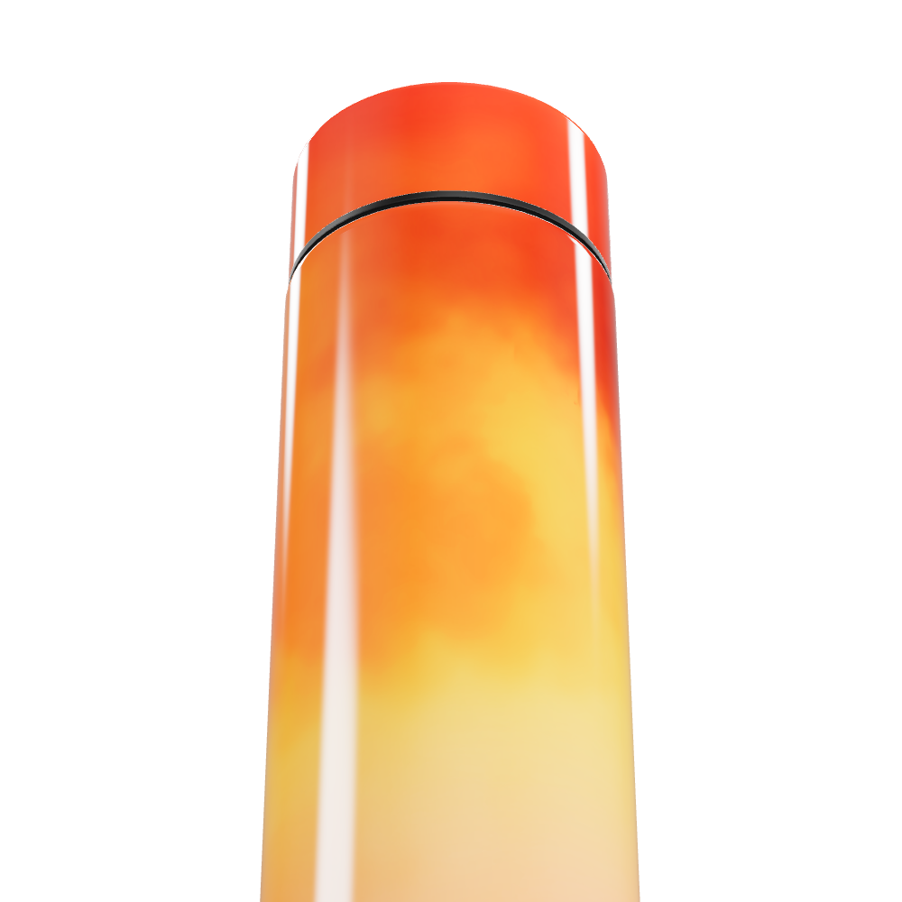 Garrafa Térmica Touch - Gradiente Laranja