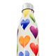 Garrafa Inox - Corações Coloridos