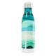 Garrafa Inox - Estampa Ondas Azul