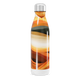 Garrafa Inox - Estampa Ondas Laranja