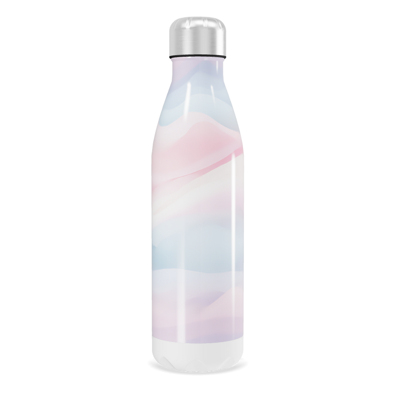 Garrafa Inox - Degradê Rosa Azul