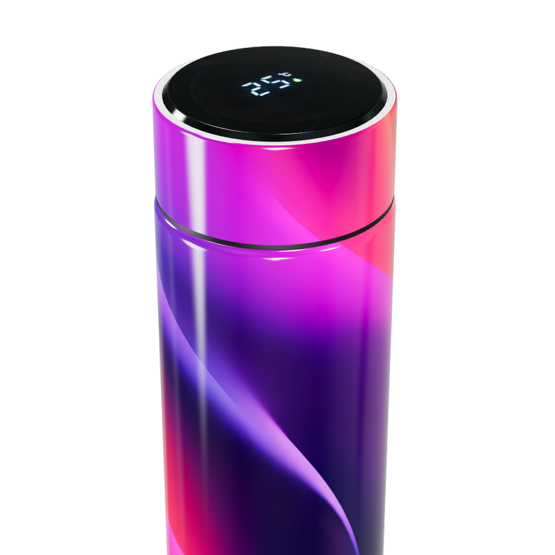 Garrafa Térmica Touch - Colorida com LED